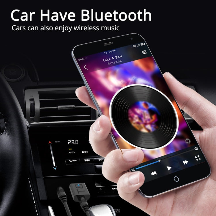 BT005 5.0 USB Bluetooth Receiver Speaker Amplifier AUX Audio I Car Wireless Stereo Bluetooth Stick Adapter - Audio Receiver Transmitter by buy2fix | Online Shopping UK | buy2fix