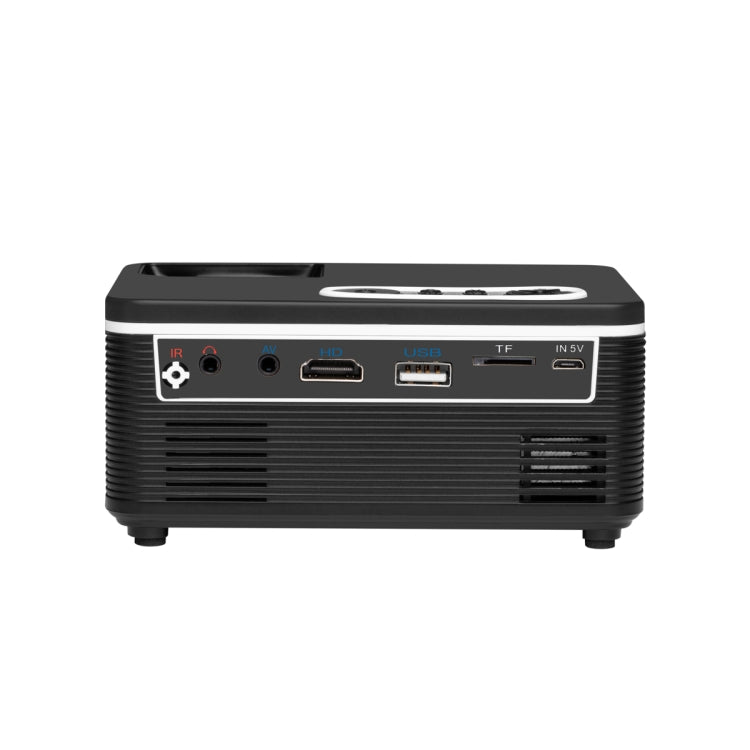 S361 80 lumens 320 x 240 Pixel Portable Mini Projector, Support 1080P, UK Plug(Black) - Consumer Electronics by buy2fix | Online Shopping UK | buy2fix