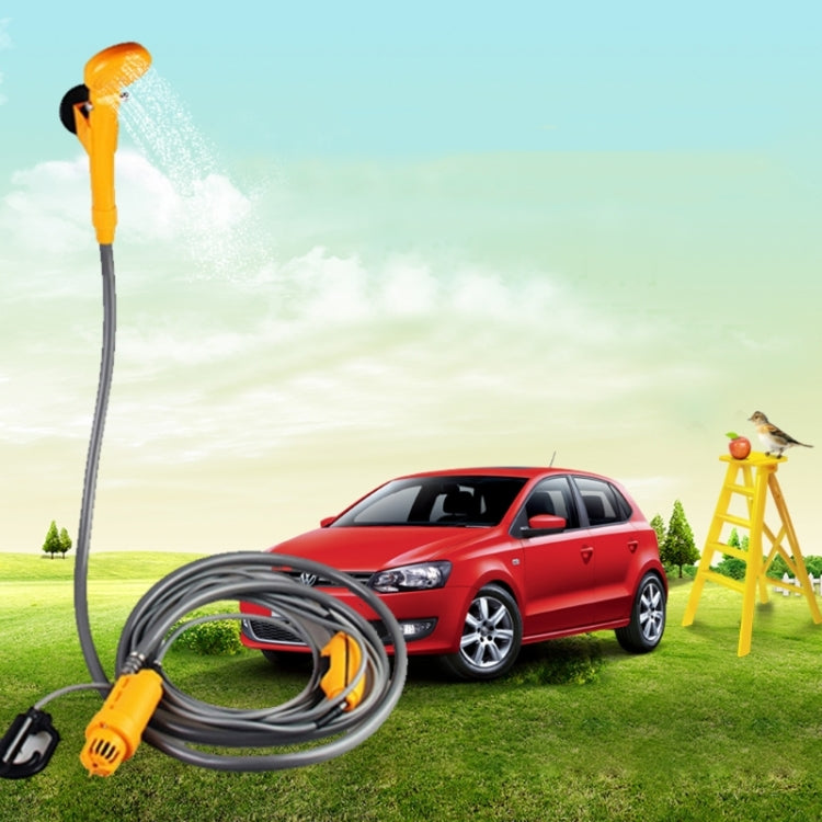 12V Portable Electric Car Plug Outdoor Camper Caravan Van Camping Travel Shower - Car Washer & Accessories by buy2fix | Online Shopping UK | buy2fix