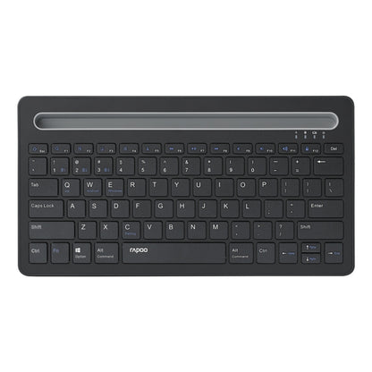 Rapoo XK100 78 Keys Wireless Bluetooth Office Business Keyboard(Black) - Wireless Keyboard by Rapoo | Online Shopping UK | buy2fix