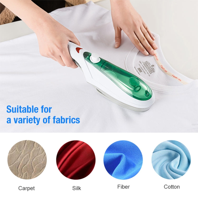 Handheld Garment Steamer Brush Portable Clothes Steam Iron, AU Plug 220V(Green) - Home & Garden by buy2fix | Online Shopping UK | buy2fix