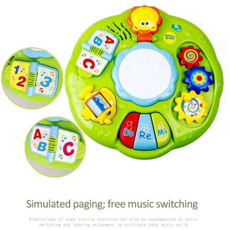 Multi-function Lighting Hand Drums Children Electric Music Toys(White) - Music Toys by buy2fix | Online Shopping UK | buy2fix