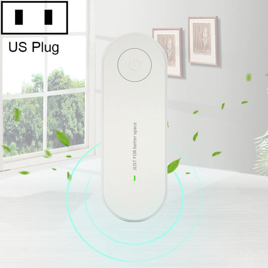 Mini Anion Air Purifier Smoke PM2.5 Remove Toilet Kitchen Air Purifier, Plug Type:US Plug(White) - Home & Garden by buy2fix | Online Shopping UK | buy2fix