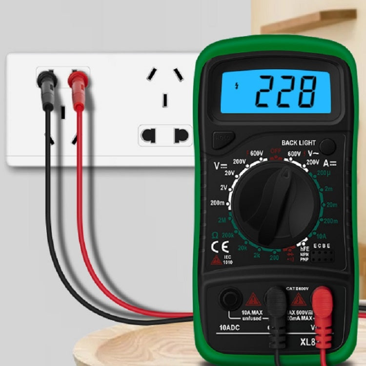 XL830L Portable Handheld Digital Multimeter Current and Voltage Test Meter - Consumer Electronics by buy2fix | Online Shopping UK | buy2fix