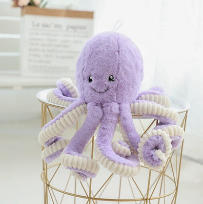 Creative Cute Octopus Plush Toys Children Gifts, Height:80cm(Purple) - Soft Toys by buy2fix | Online Shopping UK | buy2fix