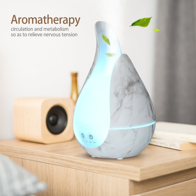 200ml Ultrasound Air Humidifier Aroma Essential Oil Diffuser 7 Colors LED Night Light Cool Mist Maker, Plug Type: UK  Plug(Deep Wood Base) - Home & Garden by buy2fix | Online Shopping UK | buy2fix