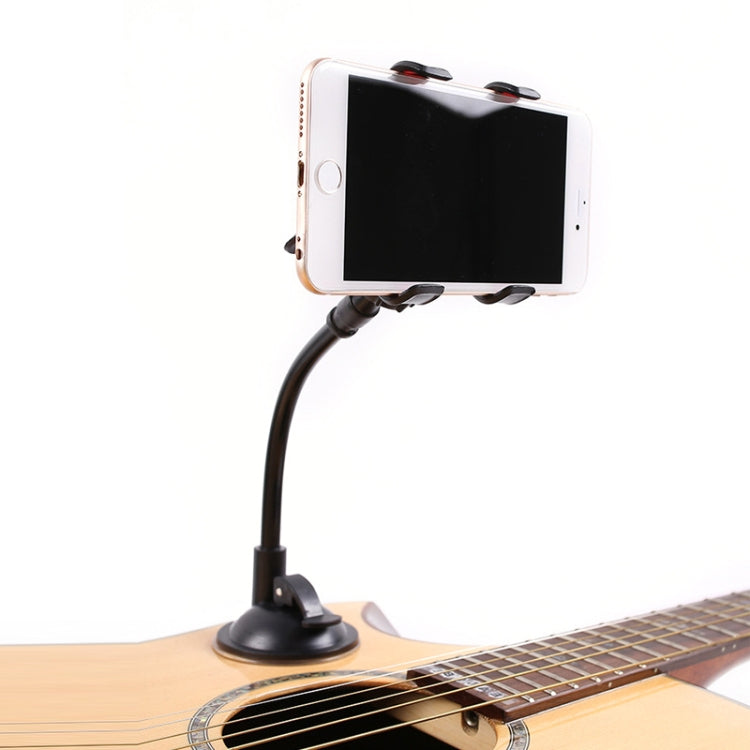 GS05 Guitar Panel Phone Clip Live Video Rotating Phone Guitar Stand - Stringed Instruments by buy2fix | Online Shopping UK | buy2fix