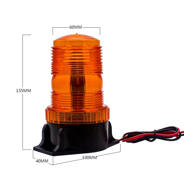 10-110V Forklift Warning Lights Strobe School Lights Traffic Construction LED Roof Engineering Vehicles Flash Lights - Warning Lights by buy2fix | Online Shopping UK | buy2fix