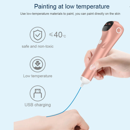 3D Printing Pen Low Temperature Painting Pen With 30m PCL(Pink) - Consumer Electronics by buy2fix | Online Shopping UK | buy2fix