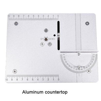 S3  96W Liftable Table Mini Table Saw Aluminum Cutting Machine,Spec: Black Standard(US Plug) - Electric Saws & Accessories by buy2fix | Online Shopping UK | buy2fix