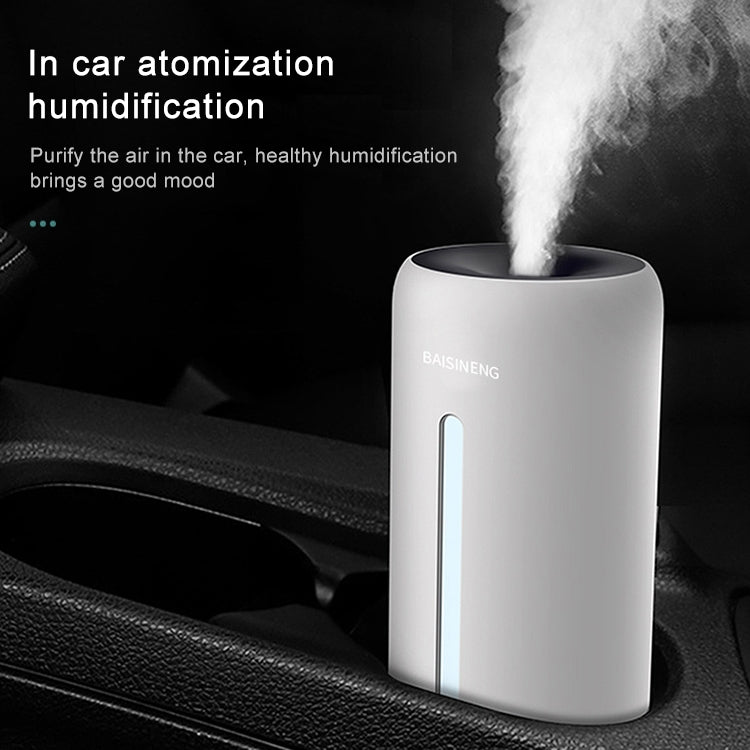 FUQINS Water Cup Mini Air Humidifier USB Colorful Night Light Car Home Silent Aromatherapy Diffuser(Pink) - Home & Garden by buy2fix | Online Shopping UK | buy2fix