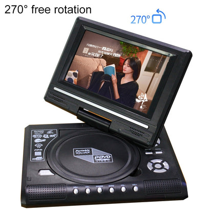 7.8 inch Portable DVD with TV Player, Support SD / MMC Card / Game Function / USB Port(UK Plug) - Consumer Electronics by buy2fix | Online Shopping UK | buy2fix