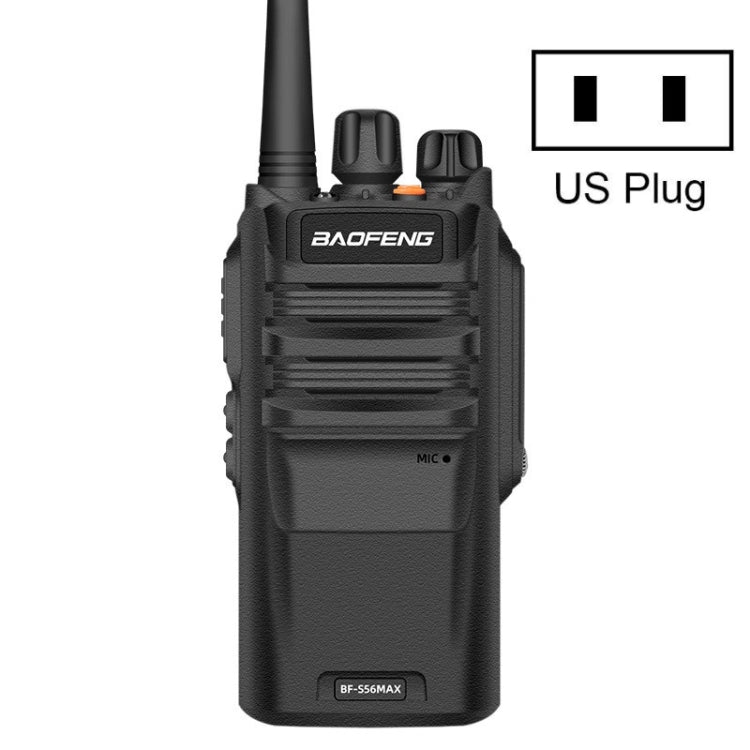 Baofeng BF-S56MAX High-power Waterproof Handheld Communication Device Walkie-talkie, Plug Specifications:US Plug - Handheld Walkie Talkie by Baofeng | Online Shopping UK | buy2fix