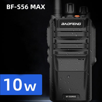 Baofeng BF-S56MAX High-power Waterproof Handheld Communication Device Walkie-talkie, Plug Specifications:US Plug - Handheld Walkie Talkie by Baofeng | Online Shopping UK | buy2fix