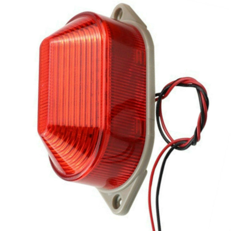 DC24V Led Mini Strobe Signal Warning Light Silent Warning Light(Red) - Warning Lights by buy2fix | Online Shopping UK | buy2fix