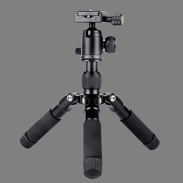 Xiletu FM5S-MINI 5-Section Folding Legs Mini Desktop Tripod Mount(Black) - Camera Accessories by Xiletu | Online Shopping UK | buy2fix
