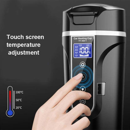 450ml Car Heating Water Bottle Thermos Mug Car Truck Universal Boiling Water Cup, Style:Car Models(White) - Heating Cups by buy2fix | Online Shopping UK | buy2fix