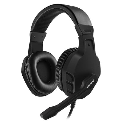 NUBWO U3 Computer Head-Mounted Gaming Subwoofer Headphone, Cable Length:1.6m(Black) - Computer & Networking by NUBWO | Online Shopping UK | buy2fix