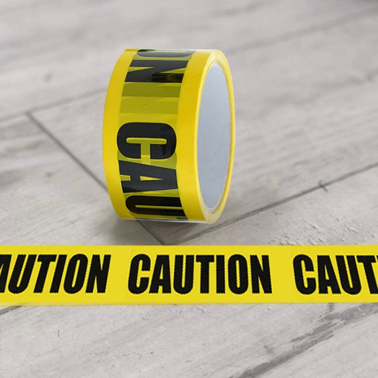 3 PCS Floor Warning Social Distance Tape Waterproof & Wear-Resistant Marking Warning Tape(Caution) - Warning Sticker by buy2fix | Online Shopping UK | buy2fix