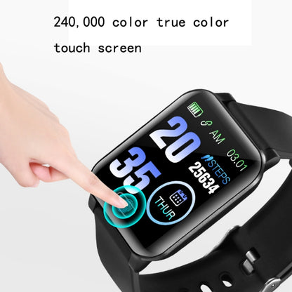 Y12 1.1 inch Screen Smart Bracelet, IP67 Waterproof, Support NFC/ Bluetooth Call/ Sleep Monitoring/ Heart Rate Monitoring/ Blood Pressure Monitoring(Blue) - Smart Wear by buy2fix | Online Shopping UK | buy2fix