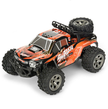 MGRC Charging Remote Control Car 2.4G Wireless Remote Control Four-Way Cross-Country Climbing Car 1:18 Car Model( Orange) - RC Cars by MGRC | Online Shopping UK | buy2fix