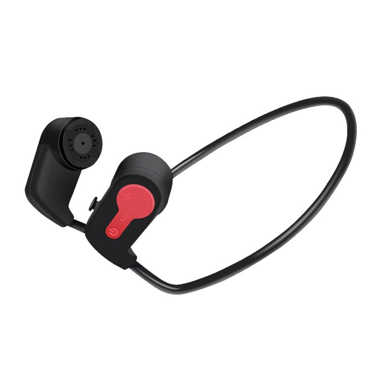 K3 Bone Conduction Bluetooth 5.0 Wireless Headphones Waterproof Headphones 16GB RAM(Red) - Bluetooth Earphone by buy2fix | Online Shopping UK | buy2fix