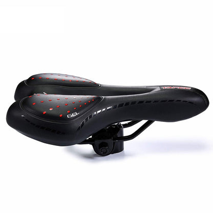 YAFEE YF-1034-4 Silicone Seat Cushion Mountain Bike Saddle Bicycle Elastic Cushion Bicycle Seat(Red) - Bicycle Saddle by YAFEE | Online Shopping UK | buy2fix