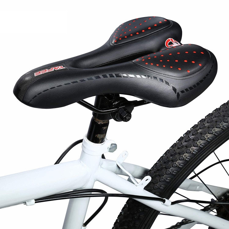 YAFEE YF-1034-4 Silicone Seat Cushion Mountain Bike Saddle Bicycle Elastic Cushion Bicycle Seat(Red) - Bicycle Saddle by YAFEE | Online Shopping UK | buy2fix