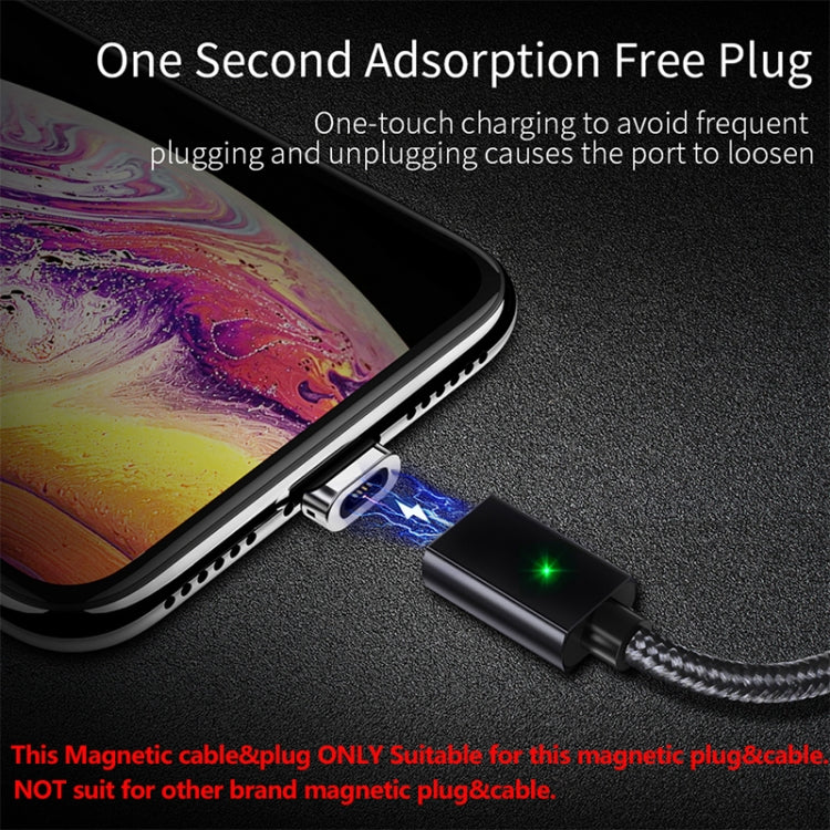 2 PCS ESSAGER Smartphone Fast Charging and Data Transmission Magnetic Cable with Micro USB Magnetic Head, Cable Length: 1m(Red) - Mobile Accessories by buy2fix | Online Shopping UK | buy2fix