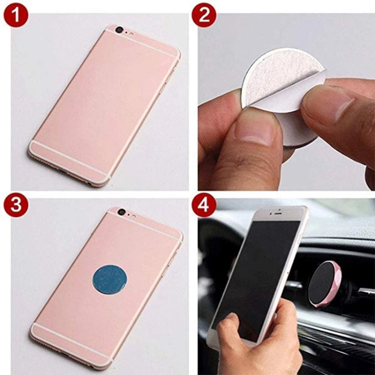20 PCS Metal Plate Disk Iron Sheet For Magnetic Car Phone Stand Holder(35x0.3mm) - Hand-Sticking Bracket by buy2fix | Online Shopping UK | buy2fix