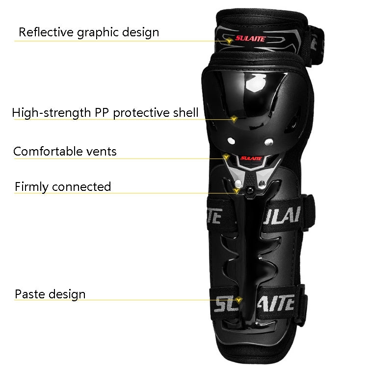 SULAITE Motorcycle Riding Protective Gear Four Seasons Anti-Fall Warm Windshield Rider Equipment, Knee Pads - Protective Gear by SULAITE | Online Shopping UK | buy2fix