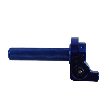 Motorcycle Off-Road Vehicle Modified CNC Handle Throttle Clamp Hand Grip Big Torque Oil Visual Throttle Accelerator(Blue) - Grips by buy2fix | Online Shopping UK | buy2fix