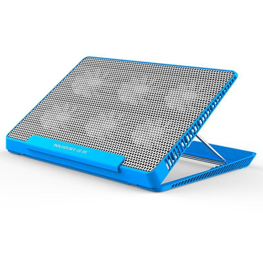 NUOXI X8 Aluminum Alloy Notebook Radiator Computer Multi-File Adjustment Bracket(Blue) - Computer & Networking by NUOXI | Online Shopping UK | buy2fix