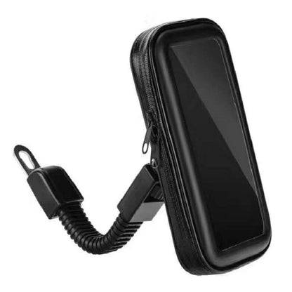 Outdoor Riding Motorcycle Bicycle Waterproof Mobile Phone Bracket,Style: Motorcycle 6.3 inch Black - Holder by buy2fix | Online Shopping UK | buy2fix