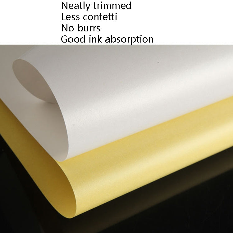 100 Sheets A4 Non-Adhesive Print Paper Blank Writing Adhesive Laser Inkjet Print Label Paper(Matte) - Consumer Electronics by buy2fix | Online Shopping UK | buy2fix