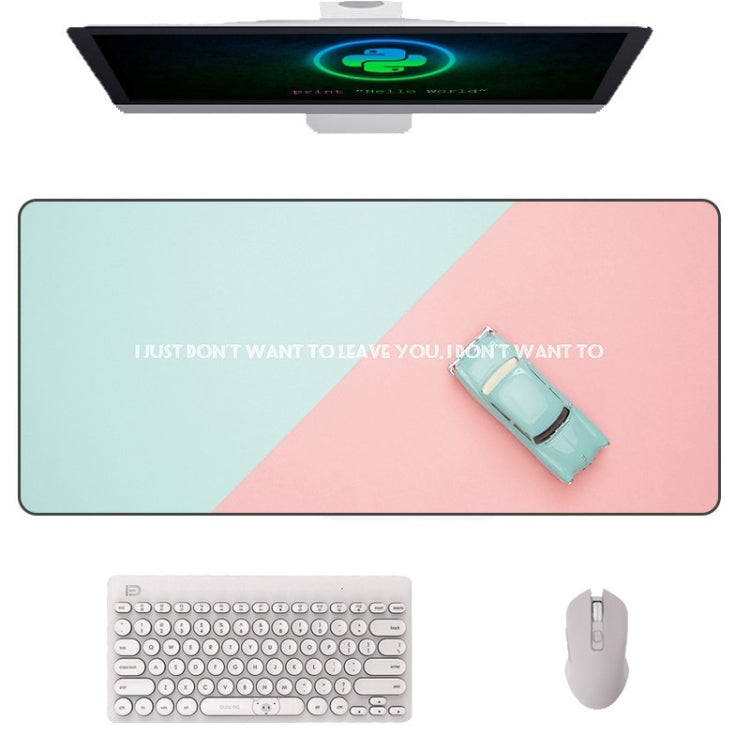 400x900x2mm AM-DM01 Rubber Protect The Wrist Anti-Slip Office Study Mouse Pad(31) - Mouse Pads by buy2fix | Online Shopping UK | buy2fix