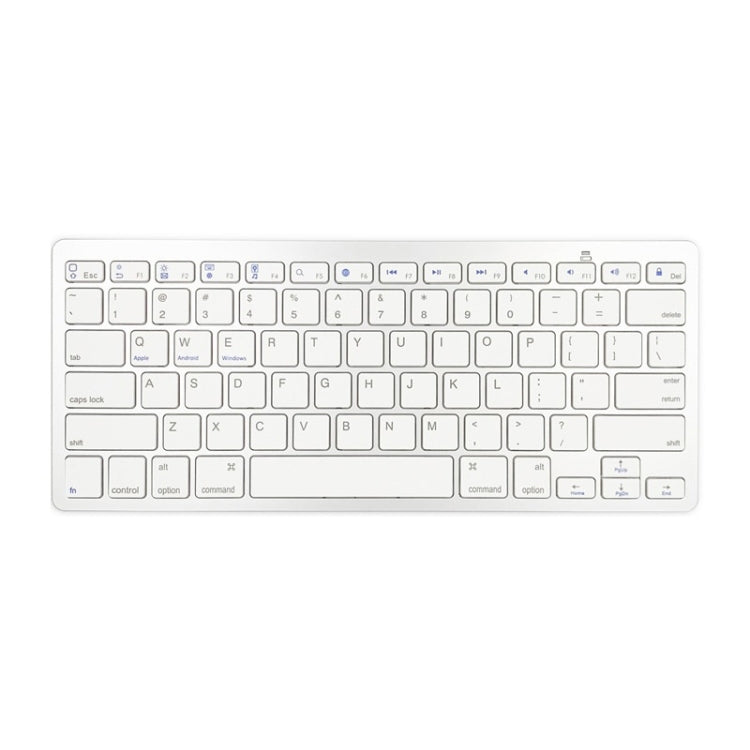 X5 Bluetooth 3.0 Wireless 78 Keys Foreign Language Small Language Keyboard(English) - Wireless Keyboard by buy2fix | Online Shopping UK | buy2fix