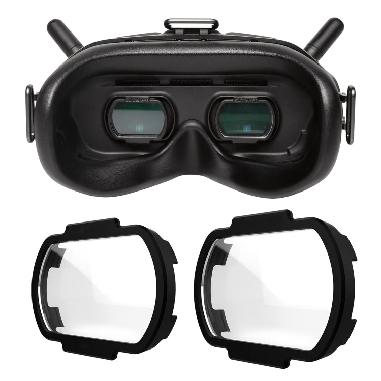 Sunnylife FV-Q9334 2 PCS Myopia Lens Nearsighted Corrective Aspherical Lens for DJI FPV Goggles V2, Colour: 150 Degree - Lens Accessories by Sunnylife | Online Shopping UK | buy2fix