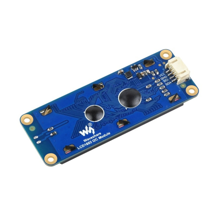 Waveshare 23991 LCD1602 I2C Module, White with Blue Background, 16x2 Characters, 3.3V/5V - Consumer Electronics by Waveshare | Online Shopping UK | buy2fix