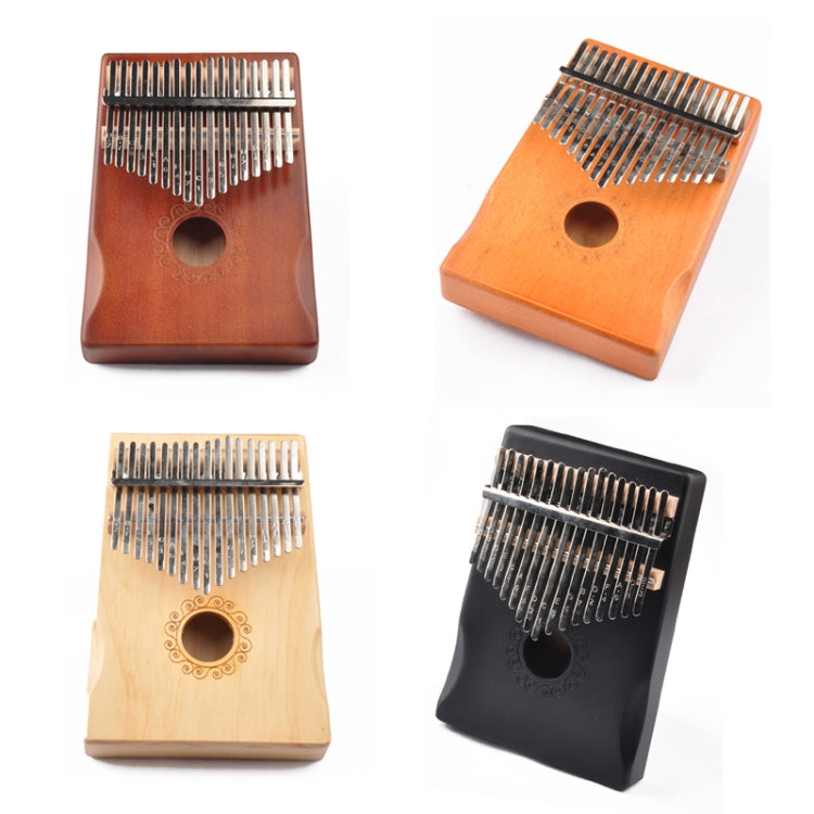 17-Tone Thumb Piano Kalimba Beginners Introduction Finger Piano, Colour: Wooden Kit - Keyboard Instruments by buy2fix | Online Shopping UK | buy2fix