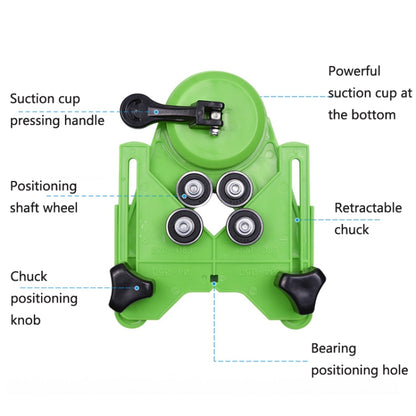 CY-0125 Auxiliary Tool For Glass Tile Suction Cup Opening Locator, Style: Single Handle - Others by buy2fix | Online Shopping UK | buy2fix