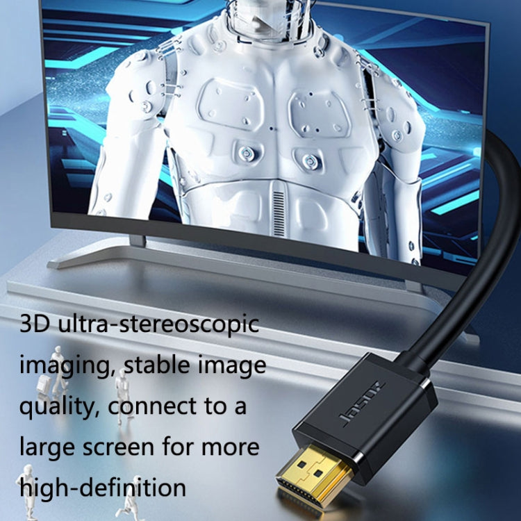 Jasoz HDMI High-Definition Projector Computer Video Cable Oxygen-Free Copper Core, Cable Length: 20m - Cable by buy2fix | Online Shopping UK | buy2fix