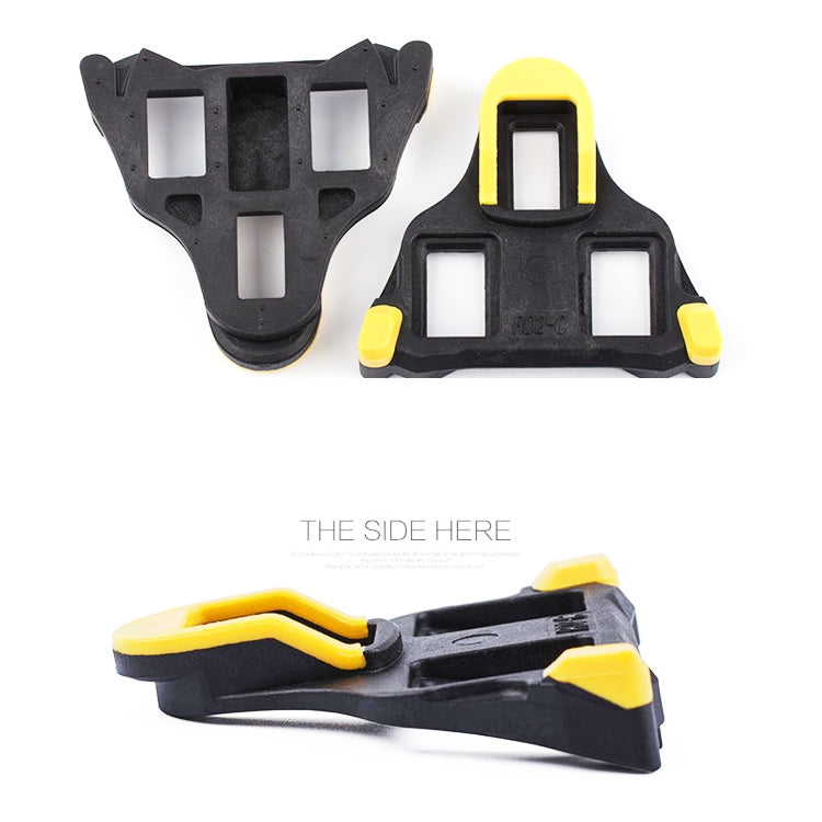 PROMEND Road Mountain Bike Shoe Lock Cleat Self-Locking Pedal Cleat(Highway Car Lock Yellow) - Outdoor & Sports by PROMEND | Online Shopping UK | buy2fix