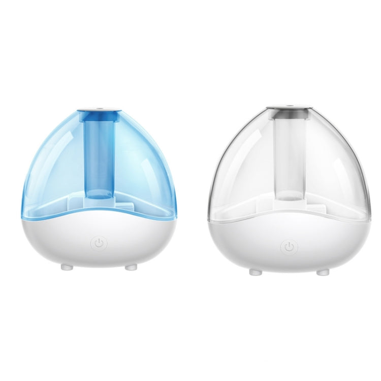 K11 1500ml Transparent Humidifier Household Mute Small Air Purifier Large-Capacity Ultrasonic Humidifier, CN Plug(Blue) - Home & Garden by buy2fix | Online Shopping UK | buy2fix