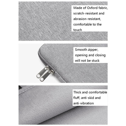 Baona Laptop Liner Bag Protective Cover, Size: 15 inch(Gray) - 15 inch by Baona | Online Shopping UK | buy2fix