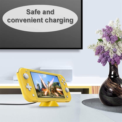 2 PCS DOBE TNS-19062 Host Charging Bottom Portable Triangle Game Console Charger For Switch / Lite(Yellow) - Toys & Hobbies by DOBE | Online Shopping UK | buy2fix
