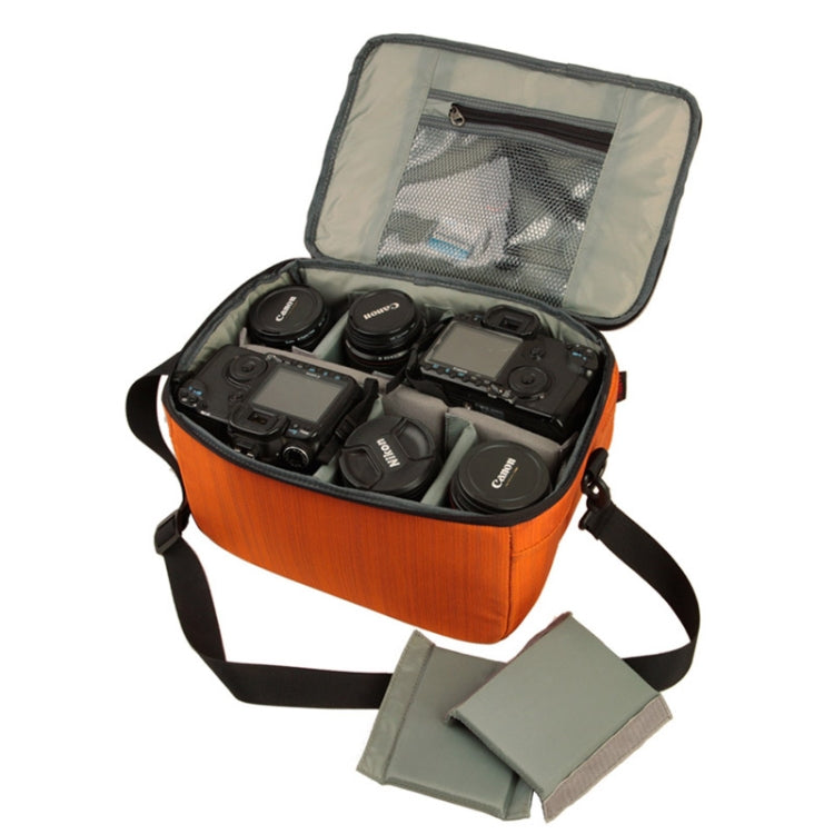 333 SLR Camera Storage Bag Digital Camera Photography Bag(Orange) - Camera Accessories by buy2fix | Online Shopping UK | buy2fix