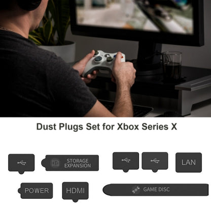 For XBOX Series S/X Host Dustproof Set Dust Plug,Style: Normal Edition - Cases by buy2fix | Online Shopping UK | buy2fix