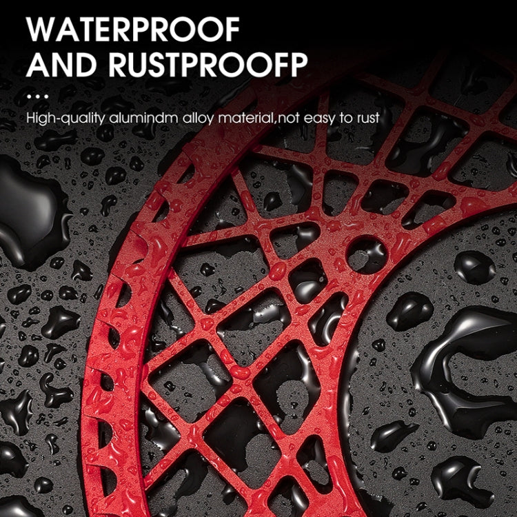 WEST BIKING Folding Bicycle Aluminum Alloy Waterproof Crankset, Colour: 56T（Red） - Outdoor & Sports by WEST BIKING | Online Shopping UK | buy2fix