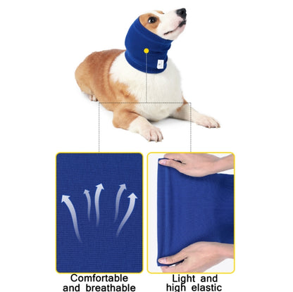 Dog Comforting Headgear Pet Scare Prevention Headscarf, Specification: S(Blue) - Home & Garden by buy2fix | Online Shopping UK | buy2fix